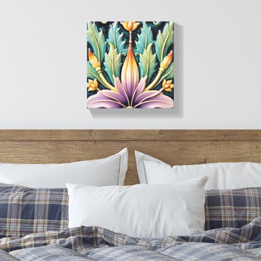 Erdensegen Leinwanddruck (Insitu (Schlafzimmer))