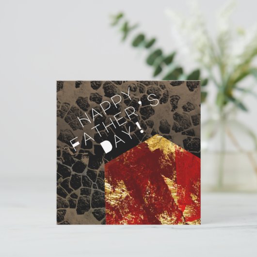 Erderwärmung - Brennhaus - Tag des Vaters (Stehend Vorderseite)