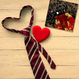 Erderwärmung - Brennhaus - Tag des Vaters Karte