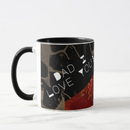 Erderwärmung - Brennhaus - Tag des Vaters Tasse