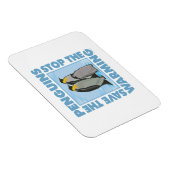 Erderwärmung, Pinguine Magnet (Rechte Seite)