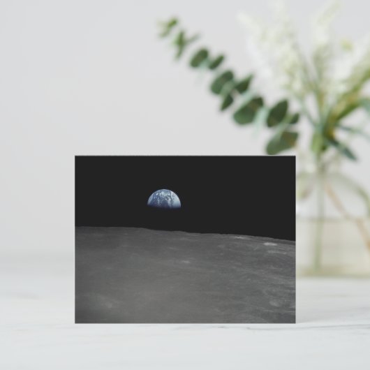 Erderwärmung Postkarte (Stehend Vorderseite)