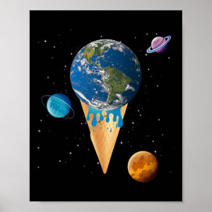 Erderwärmung, Umweltschutz, Naturelo Poster