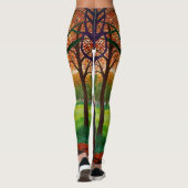 “Erdessa’s Portrait” - The Disguise of Stillness Leggings (Rückseite)