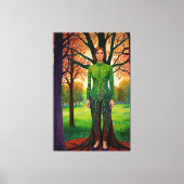 “Erdessa’s Portrait” - The Disguise of Stillness Leinwanddruck (Vorderseite)