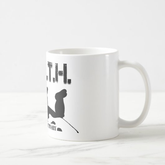 ERDEtierschongebiet-Tasse! Kaffeetasse (Rechts)