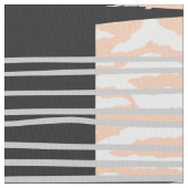 Erdfarben abstraktes geometrisches Muster Stoff (Nahaufnahme)