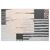 Erdfarben abstraktes geometrisches Muster Stoff (Fat Quarter (45,7 x 55,9 cm))