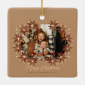 Erdfarben Foto Keramik Keramikornament (Rückseite)