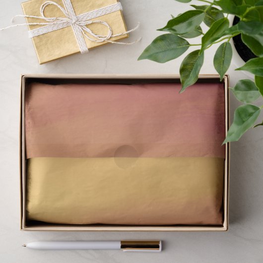 Erdfarbene Himmel Tissue-Papier Seidenpapier (Geschenk)