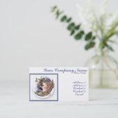 Erdfee Visitenkarte (Stehend Vorderseite)