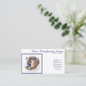 Erdfee Visitenkarte (Stehend Vorderseite)