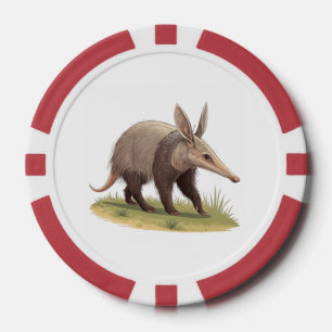 Erdferkel Pokerchips