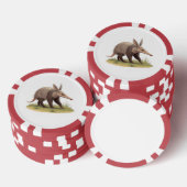 Erdferkel Pokerchips (Stapel)