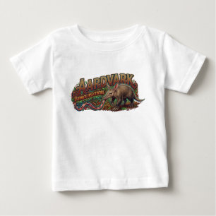 Erdferkel - Ultimativer Insektivore - Klebrige Zun Baby T-shirt