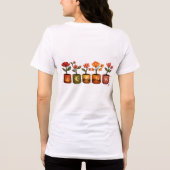 Erdfeuer-Harmonie Tri-Blend Shirt (Rückseite)