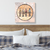 Erdfeuer und Wasser Leinwanddruck (Insitu (Schlafzimmer))