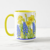 Erdfrühling auf einer Combo-Tasse (M,D) Tasse (Links)