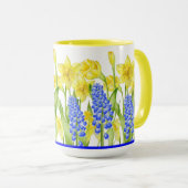 Erdfrühling auf einer Combo-Tasse (M,D) Tasse (VorderseiteRechts)