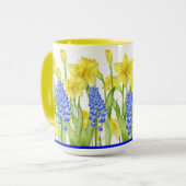 Erdfrühling auf einer Combo-Tasse (M,D) Tasse (Vorderseite Links)