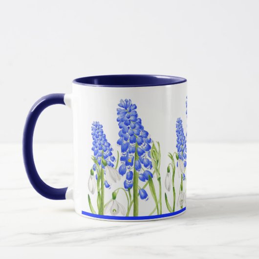 Erdfrühling auf einer Combo-Tasse (M,S) Tasse (Links)