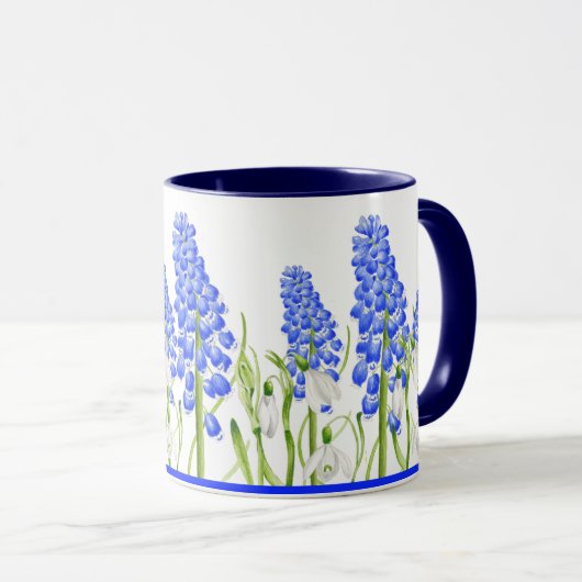 Erdfrühling auf einer Combo-Tasse (M,S) Tasse (VorderseiteRechts)