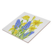 Erdfrühling auf einer Keramik (M,D) Fliese (Seite)