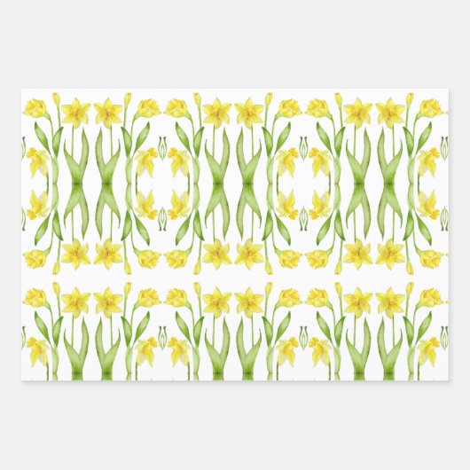 Erdfrühling auf Papierfolien (M,D,S) Geschenkpapier Set (Vorderseite 2)