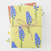 Erdfrühling auf Papierfolien (M,D,S) Geschenkpapier Set (Beispiel)