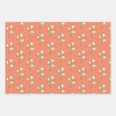 Erdfrühling auf Papierfolien (M,D,S) Geschenkpapier Set (Vorderseite 3)