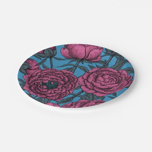 Erdgarten Pappteller (Schrägansicht)