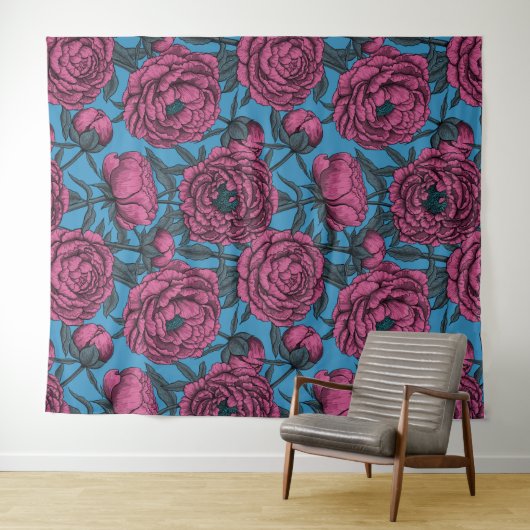 Erdgarten Wandteppich (Beispiel (Horizontal))