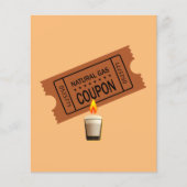 Erdgas Gutschein Flyer (Vorne)