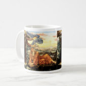 Erdgebunden an Evelyn De Morgan, Viktorianische Ku Kaffeetasse (Vorderseite Links)