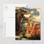 Erdgebunden an Evelyn De Morgan, Viktorianische Ku Postkarte (Vorne/Hinten)