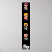 Erdgebunden - Zeichen Poster (Vorne)