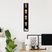 Erdgebunden - Zeichen Poster (Heimbüro)