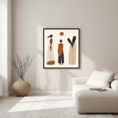 Erdgebundene Figuren Poster