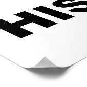 Erdgeschichte (geologische Zeit) Poster (Ecke)