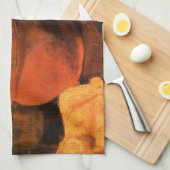 Erdgeschirr, Flaschen und Kleider von Vincent van Geschirrtuch (Viertel Falte)