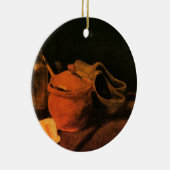 Erdgeschirr, Flaschen und Kleider von Vincent van  Keramikornament (Rechts)