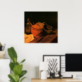 Erdgeschirr, Flaschen und Kleider von Vincent van  Poster (Heimbüro)