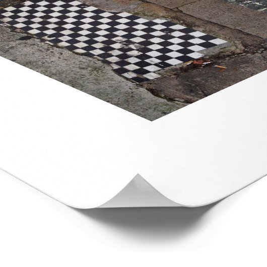 Erdgeschoss Poster (Ecke)