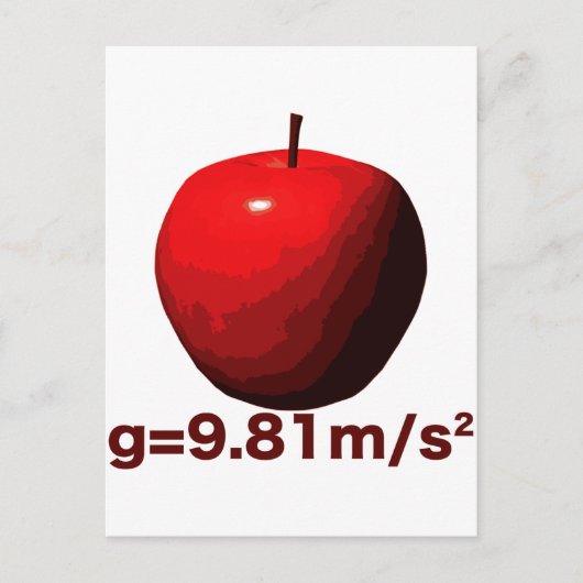 Erdgravität Postkarte (Vorderseite)
