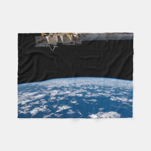 Erdgrenze oder Horizont Fleecedecke (Vorderseite (Horizontal))