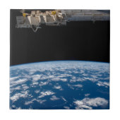 Erdgrenze oder Horizont Fliese (Vorderseite)