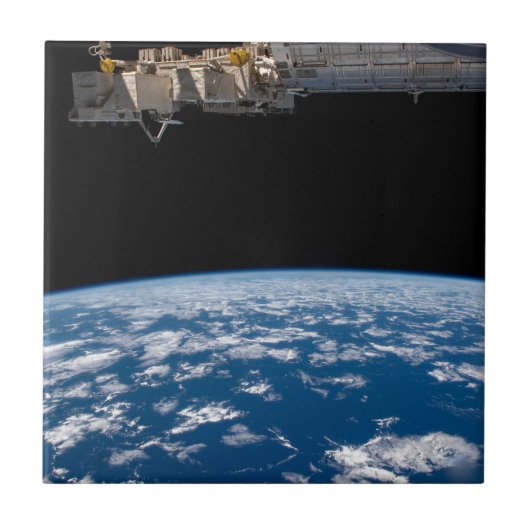 Erdgrenze oder Horizont Fliese (Vorderseite)