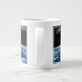 Erdgrenze oder Horizont Jumbo-Tasse (Rückseite)