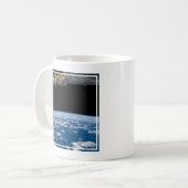 Erdgrenze oder Horizont Kaffeetasse (Vorderseite Links)