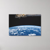 Erdgrenze oder Horizont Leinwanddruck (Vorderseite)